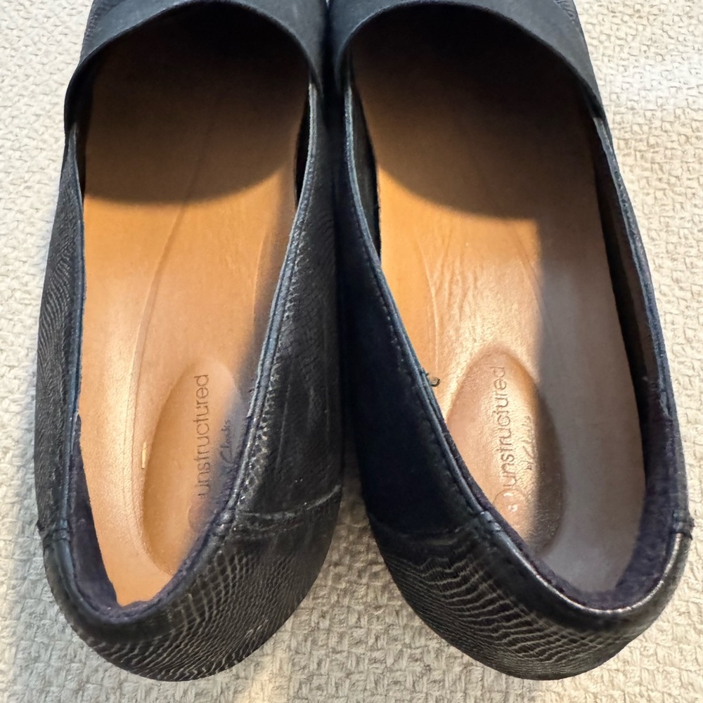 🍃Clarks Unstructured Size 12 Loafers - Picture 3 of 5